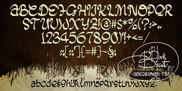 Black Biscuit Font Fonts Free Download Black Biscuit Font - Featured Image