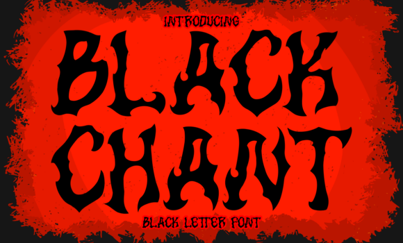 Black Chant Font Fonts Free Download Black Chant Font - Featured Image