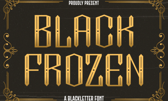 Black Frozen Font Fonts Free Download Black Frozen Font Fonts Free Download