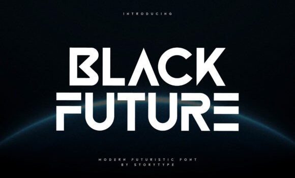Black Future Font - Featured Image