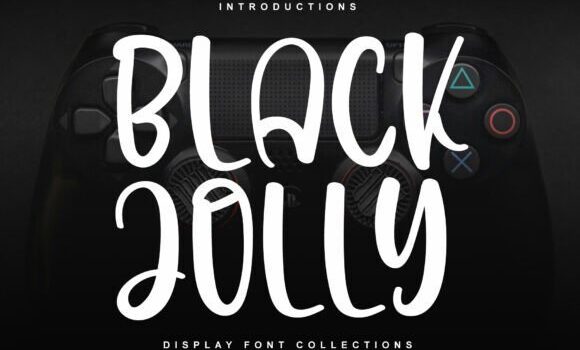 Black Jolly Font - Featured Image