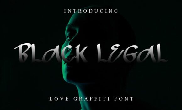Black Legal Font - Featured Image