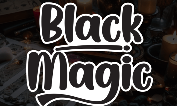 Black Magic Font - Featured Image