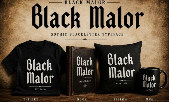 Black Malor Font Fonts Free Download Black Malor Font - Featured Image