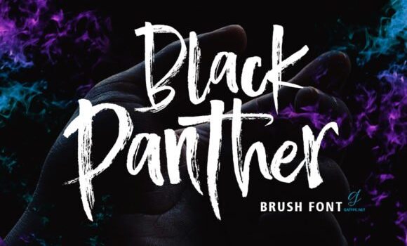Black Panther Font - Featured Image