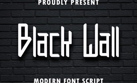 Black Wall Font Fonts Free Download Black Wall Font - Featured Image