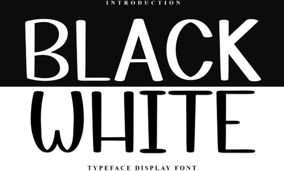 Black White Font Fonts Free Download Black White Font - Featured Image