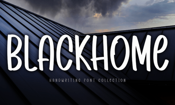Blackhome Font - Featured Image