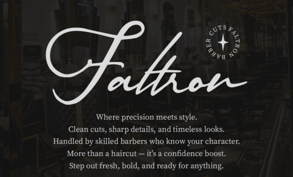 Blacksky Faltron Font - Featured Image