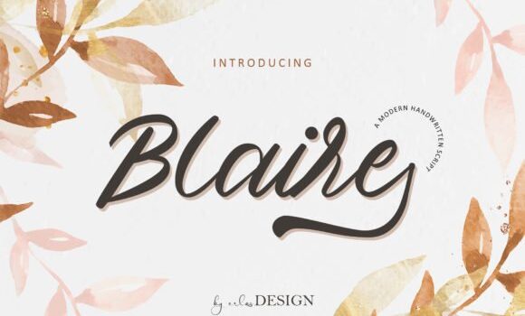 Blaire Font - Featured Image