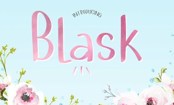 Blask Font - Featured Image