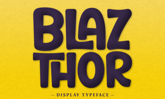 Blaz Thor Font Fonts Free Download Blaz Thor Font - Featured Image