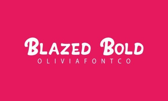 Blazed Bold Font - Featured Image