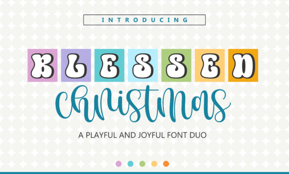 Blessed Christmas Duo Font Fonts Free Download Blessed Christmas Duo Font - Featured Image