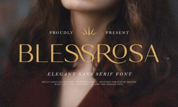 Blessrosa Font Fonts Free Download