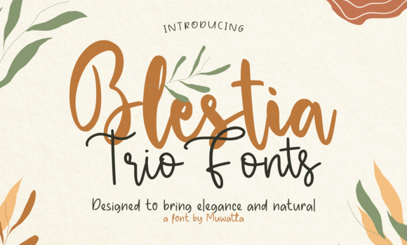 Blestia Trio Font - Featured Image