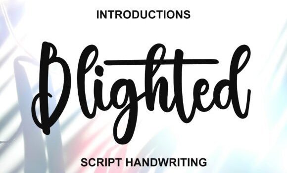 Blighted Font - Featured Image