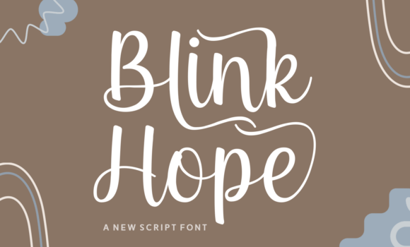 Blink Hope Font - Featured Image