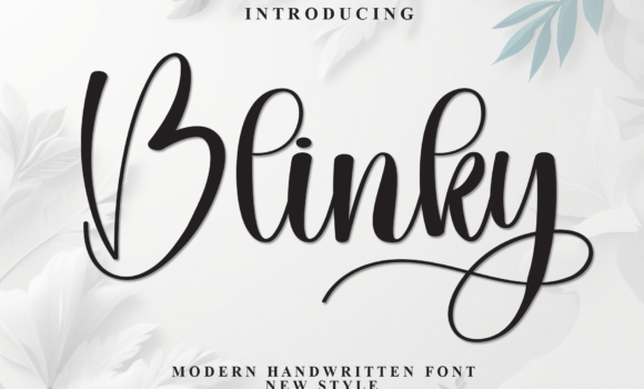Blinky Font - Featured Image
