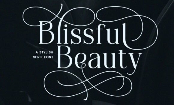 Blissful Beauty Font - Featured Image