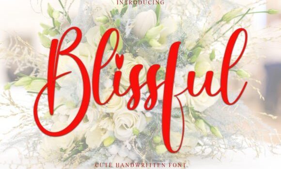 Blissful Font - Featured Image
