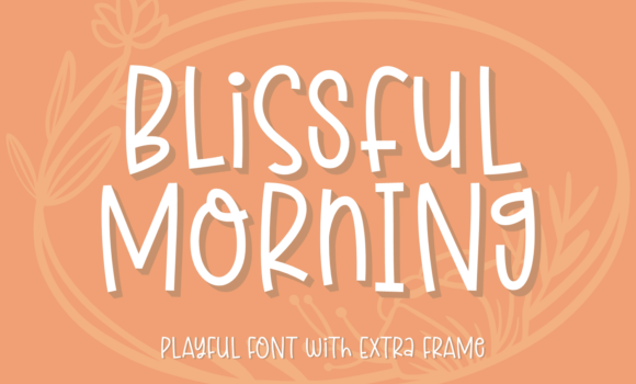 Blissful Morning Font - Featured Image