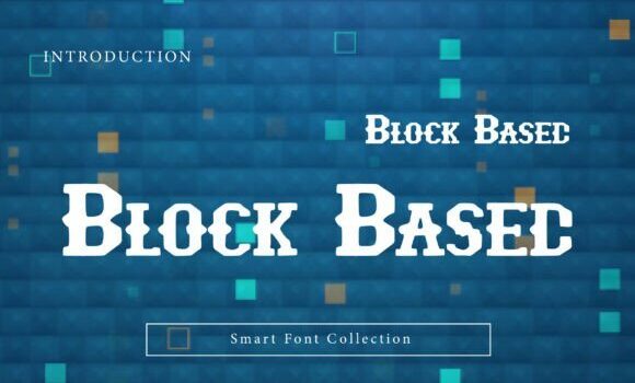 Block Based Font - Featured Image