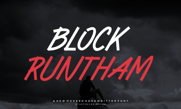 Block Runtham Font Fonts Free Download Block Runtham Font - Featured Image