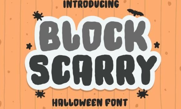 Block Scarry Font - Featured Image