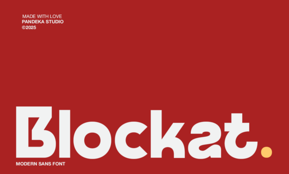 Blockat Font - Featured Image