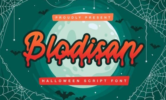 Blodisan Font - Featured Image