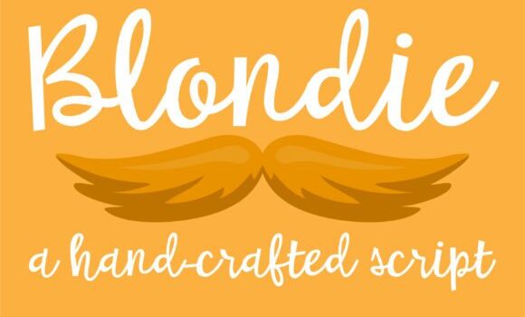 Blondie Font - Featured Image