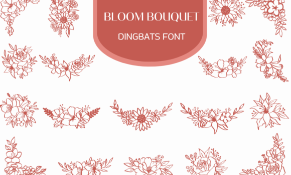 Bloom Bouquet Font - Featured Image