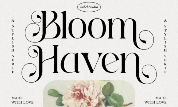 Bloom Haven Font Fonts Free Download Bloom Haven Font - Featured Image