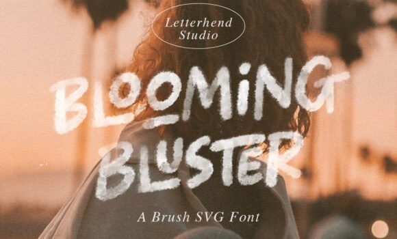 Blooming Bluster Font Fonts Free Download