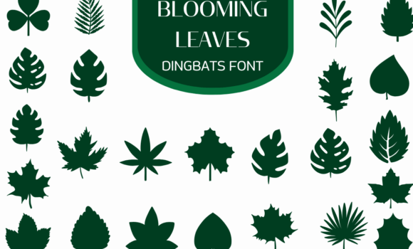 Blooming Leaves Font Fonts Free Download Blooming Leaves Font - Featured Image
