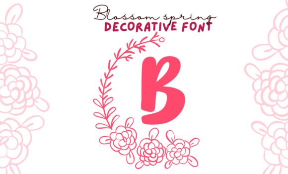 Blossom Spring Font Fonts Free Download Blossom Spring Font - Featured Image