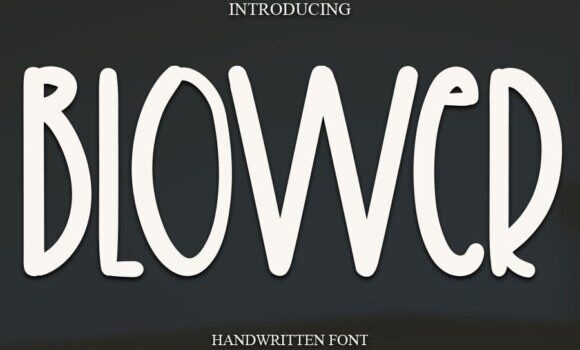 Blower Font - Featured Image