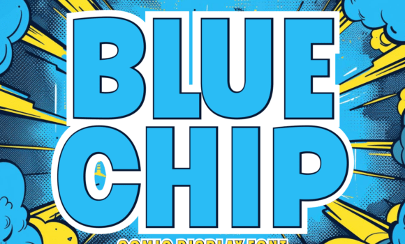 Blue Chip Font - Featured Image