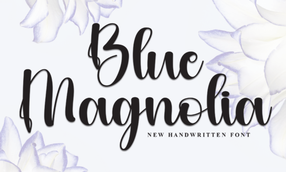 Blue Magnolia Font Fonts Free Download Blue Magnolia Font - Featured Image