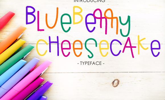 Blueberry Cheesecake Font Fonts Free Download Blueberry Cheesecake Font - Featured Image