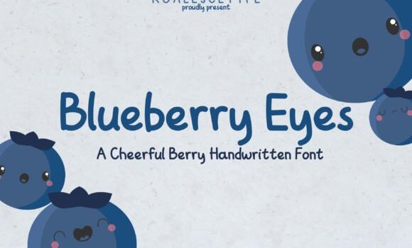 Blueberry Eyes Font Fonts Free Download Blueberry Eyes Font - Featured Image