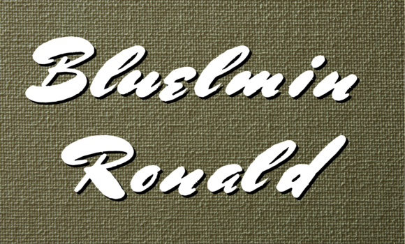 Bluelmin Ronald Font - Featured Image
