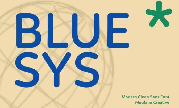 Bluesys Font - Featured Image