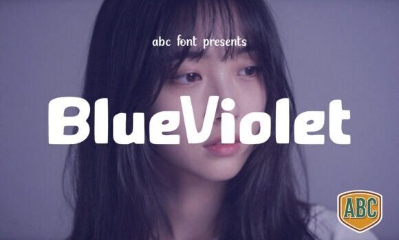 Blueviolet Font Fonts Free Download Blueviolet Font - Featured Image
