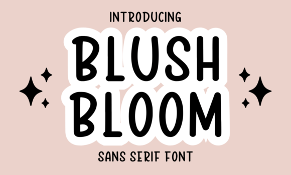Blush Bloom Font - Featured Image