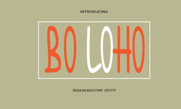 Bo Loho Font - Featured Image
