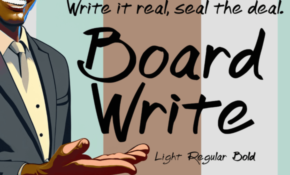 Boardwrite Font - Featured Image