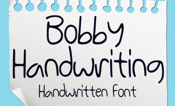 Bobby Handwriting Font - Featured Image