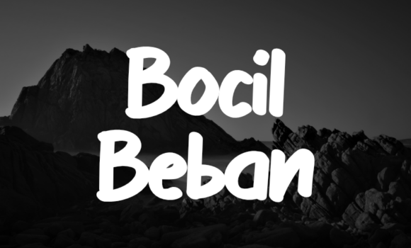 Bocil Beban Font - Featured Image